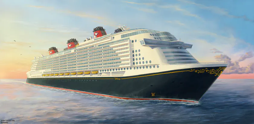 © Disney Cruise Line / Un nouveau navire de Disney en 2025 